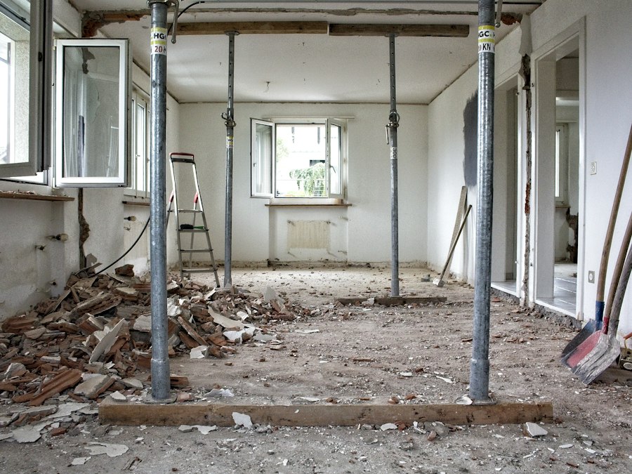 Nettoyage après travaux